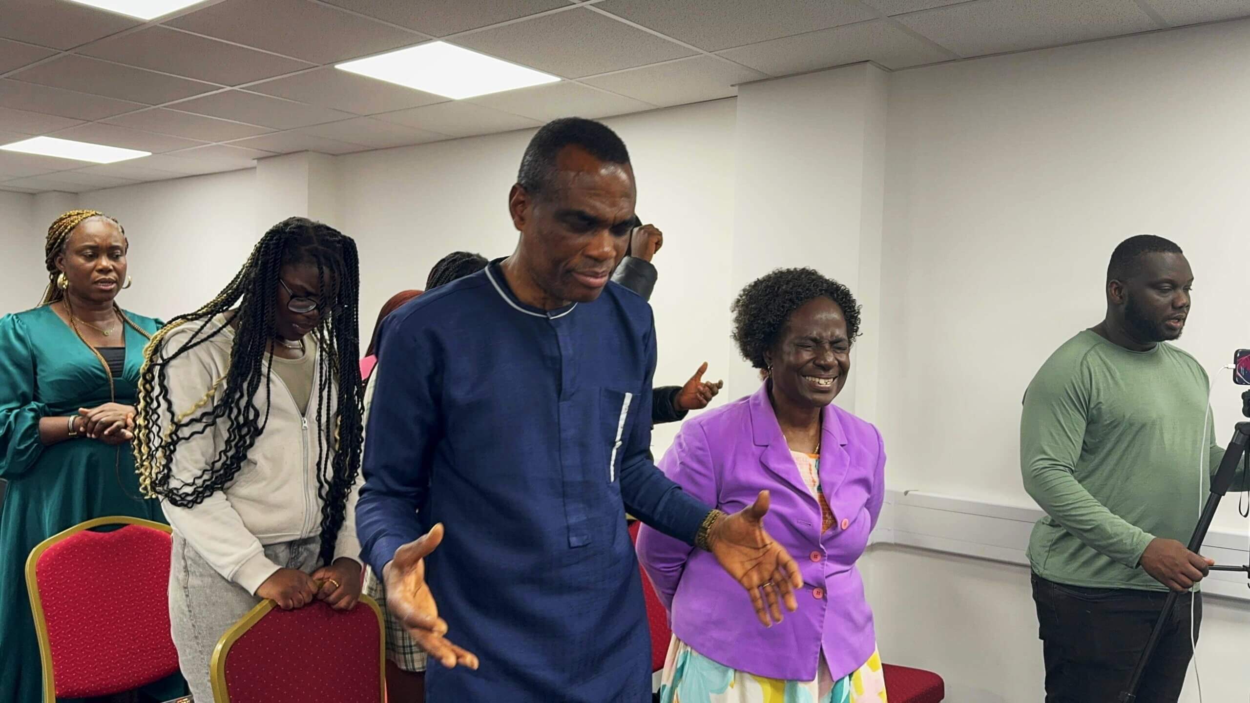 Congregation on CLM church